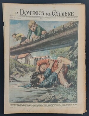 Copertina Domenica del Corriere n.46, 15 Novembre 1953