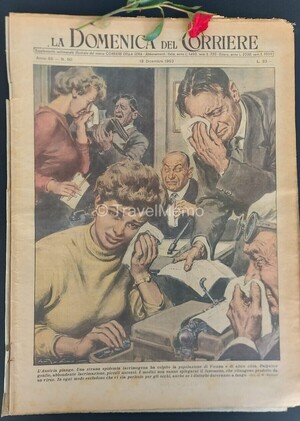 Copertina Domenica del Corriere n.50, 13 Dicembre 1953