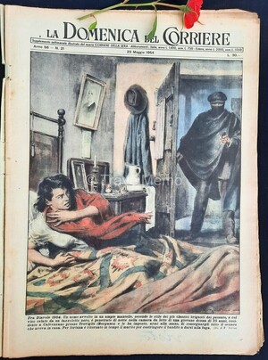 Copertina Domenica del Corriere n.21, 23 maggio 1954