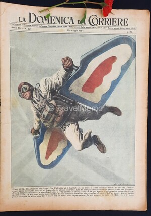 Copertina Domenica del Corriere n.22, 30 maggio 1954