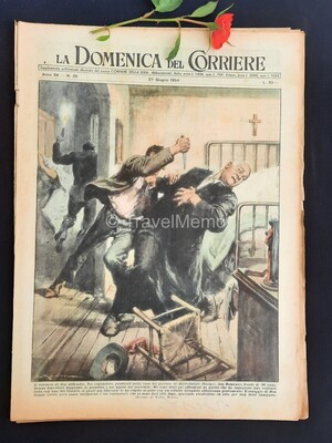 Copertina Domenica del Corriere n.26, 27 giugno 1954