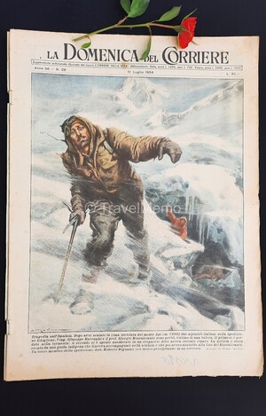 Copertina Domenica del Corriere n.28, 11 luglio 1954