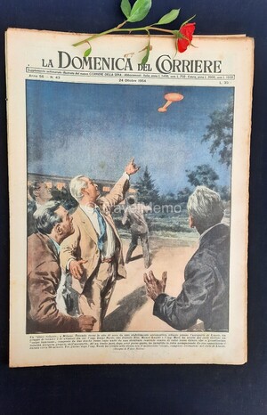 Copertina Domenica del Corriere n.43, 24 ottobre 1954