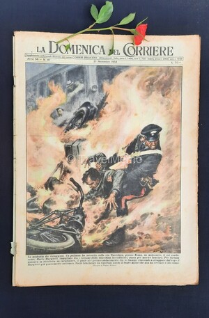 Copertina Domenica del Corriere n.47, 21 novembre 1954