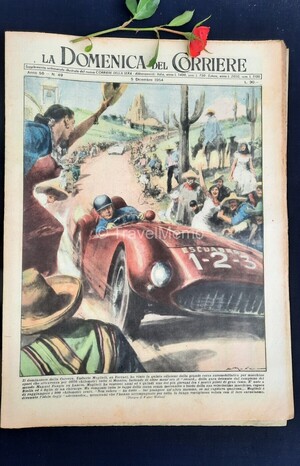 Copertina Domenica del Corriere n.49, 5 dicembre 1954