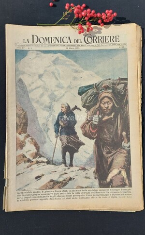 Copertina Domenica del Corriere n.11, 13 marzo 1955