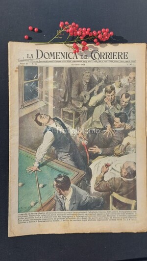 Copertina Domenica del Corriere n.15, 10 aprile 1955