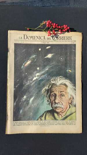 Copertina Domenica del Corriere n.1955, 1 maggio 1955