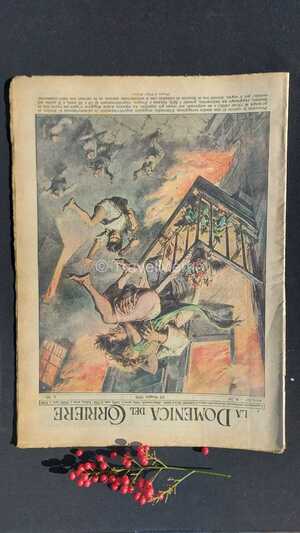 Copertina Domenica del Corriere n.22, 29 maggio 1955