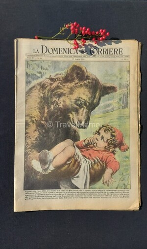 Copertina Domenica del Corriere n.29, 17 luglio 1955