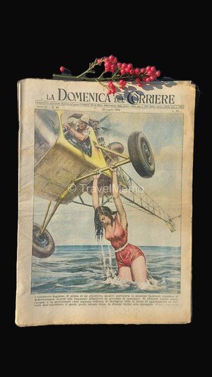 Copertina Domenica del Corriere n.30, 24 luglio 1955