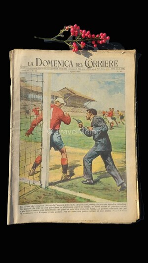Copertina Domenica del Corriere n.1955, 7 agosto 1955