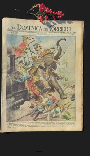 Copertina Domenica del Corriere n.35, 28 agosto 1955