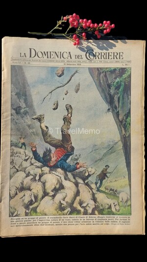 Copertina Domenica del Corriere n.38, 18 settembre 1955