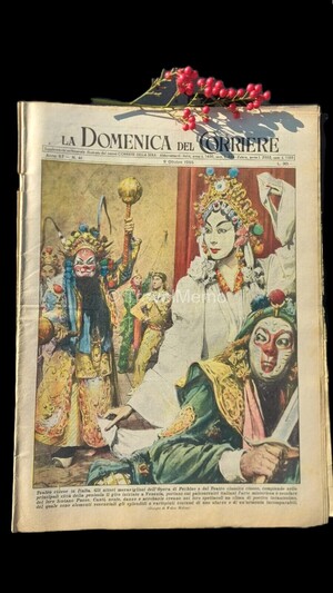 Copertina Domenica del Corriere n.41, 9 ottobre 1955