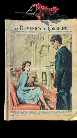 Copertina Domenica del Corriere n.44, 30 ottobre 1955