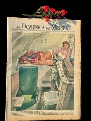 Copertina Domenica del Corriere n.51, 18 dicembre 1955