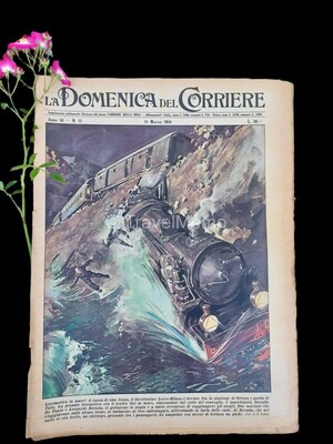 Copertina Domenica del Corriere n.11, 11 marzo 1956
