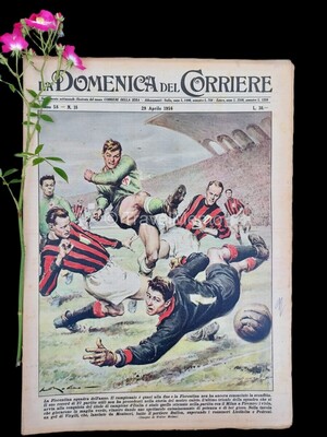 Copertina Domenica del Corriere n.18, 29 aprile 1956