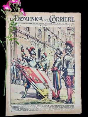 Copertina Domenica del Corriere n.19, 6 maggio 1956