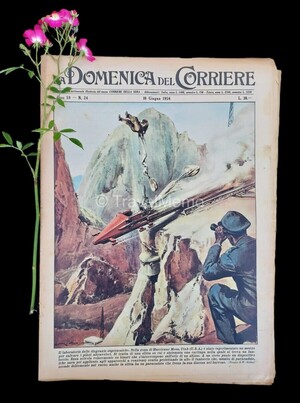 Copertina Domenica del Corriere n.24, 10 giugno 1956