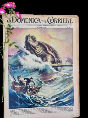 Copertina Domenica del Corriere n.26, 24 giugno 1956