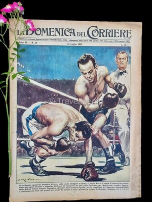 Copertina Domenica del Corriere n.29, 15 luglio 1956