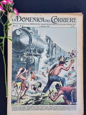 Copertina Domenica del Corriere n.36, 2 settembre 1956