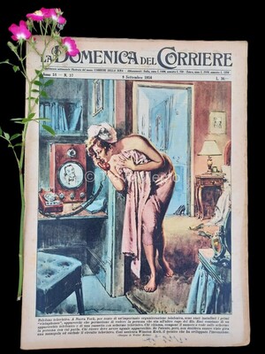 Copertina Domenica del Corriere n.37, 9 settembre 1956
