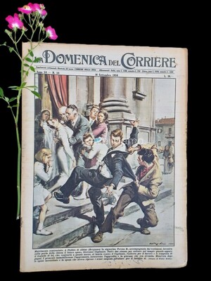 Copertina Domenica del Corriere n.38, 16 settembre 1956