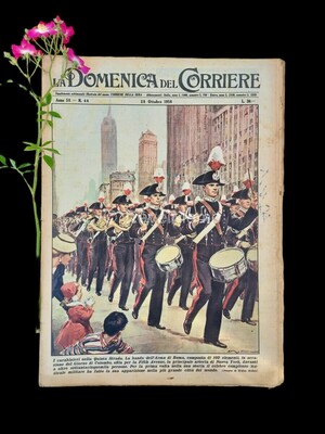 Copertina Domenica del Corriere n.44, 28 ottobre 1956