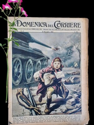 Copertina Domenica del Corriere n.47, 18 novembre 1956